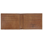 Porte-billets 6 cartes Derby Marron