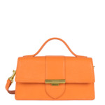 Sac baguette A rabat avec fermoir M Exo Ily