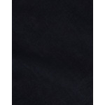 Chemise carl col droit ouvert en velours uni marine