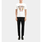 T-Shirt Avec Print Devant Vintage Homme