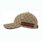 Gucci Casquette GG Canvas Beige