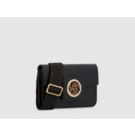 Roxane De Lancel - Mini Sac Pc Nomade - Noir/Dore