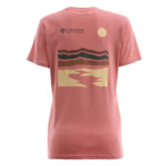W Timberview Trail FS Graphic Tee Rose
