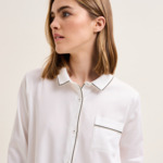 Laurence Tavernier - Chemise de nuit en satin, Essentiel Uni