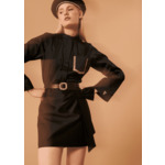 Jupe Jaba-Noir en Polyester