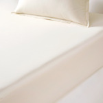 TDM - Drap housse pour lit articulé en percale de coton violet, Alcove