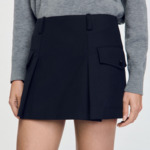 Jupe courte cargo