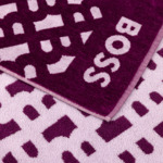 BOSS Home - Serviette de plage en velours de coton 450 g/m², Bcolor