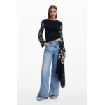 FOU DOT FLOWER RECTANGLE