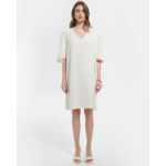 Robe Rubilinda Ecru en Polyester