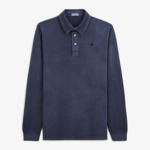 Polo manches longues Lance dark navy