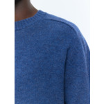 Pull à col rond en laine certifiée