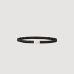 Ceinture en cuir élastique