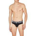 Slip en tricot pour homme - noir