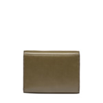 Angele De Lancel - Portefeuille Rectangulaire Rabat - Kaki Fonce