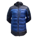 M Porter Heights FS Hooded Down Jacket Bleu