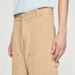 Pantalon carpenter en toile de coton