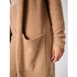 Cardigan cachemire Betti CAMEL CHINE