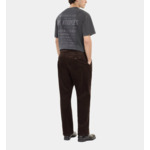 Pantalon En Velours Côtelé Marron Homme