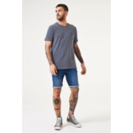 Men T-shirt Blue