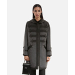 Manteau Mi Long En Laine Double Face