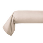 Desforges - Taie d'oreiller en percale de coton rouge, Alcove