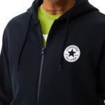 Chuck Patch Screen Print Hoodie Obsidian