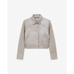 Veste Raccourcie En Cuir Kenan