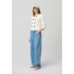 Cardigan laine mélangée boutonné