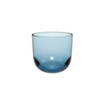 Like Ice - Lot de 2 verres à eau, bleu, en verre