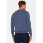 Pull Ras-du-cou Indigo En Coton Pima