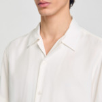 Chemise à col requin