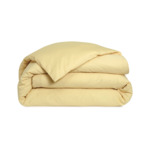 Desforges - Housse de couette en satin de coton lavé rose, Palerme