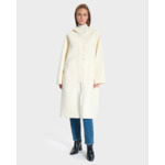 Manteau Mauranne Ecru en Laine