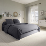 Housse de couette Studio Coton Carbone