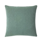 Yves Delorme - Housse de coussin en lin orange, Pigment