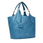 Alphonse De Lancel - Sac Shopper Souple Ew M - Bleu Vague