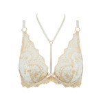 Soutien-gorge triangle avec armatures ÉCRIN NOIR