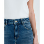 Jean droit dirty light blue