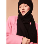 Bonnet Azhar-Noir en Laine