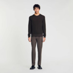 Pull en maille texturée