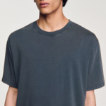 T-shirt effet délavé