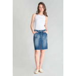 Jupe droite en jeans LEDISI