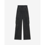 Pantalon Cargo Motif Zèbre Aroni