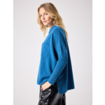 Pull poncho chemise Andrea CELESTE