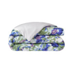 Kenzo - Housse de couette en satin multicouleurs, K Anémone