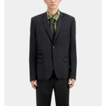 Veste De Costume Prince De Galles Grise En Laine Homme