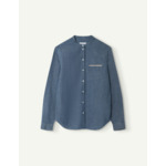 Chemise Britany en coton marine