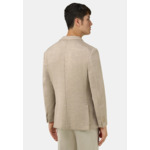 Veste Motif À Micro Structure En Laine Mélangée