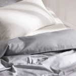 Kenzo - Housse de couette en satin de coton rose, K Hanadot